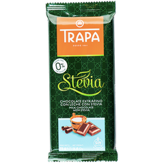 Шоколад Trapa Stevia молочный, 75г