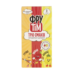 Пастила Тріо смаків груша, вишня, ананас, 60г