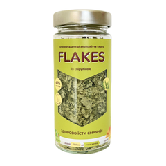 Пластівці дріжджові неактивні із спіруліною Flakes, 80г
