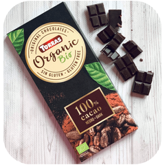 Шоколад органічний чорний 100% Torras, 100г