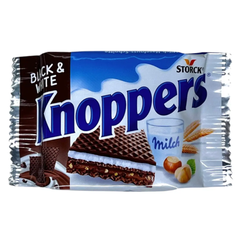 Вафлі Knoppers Black & White, 25г