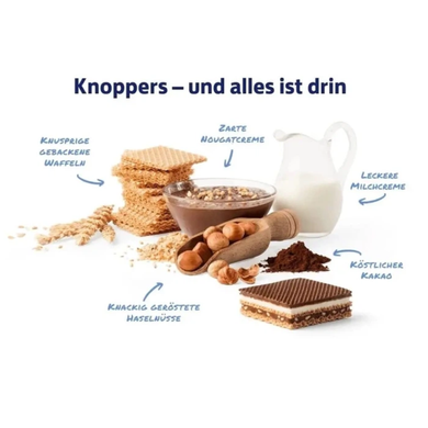 Вафлі Knoppers Joghurt, 200г