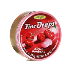 Льодяники Fine Drops вишня, 200г