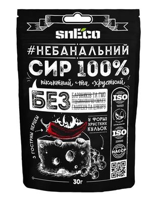 Сыр сушеный Классический с перцем snEco, 30г