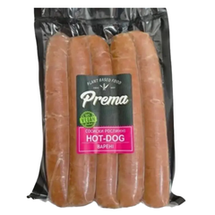 Веганські сосиски Hot-dog Prema, 420г