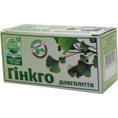 Чай Гінкго довголіття, 20пак/1,5г