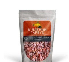 Тыква вяленая со вкусом черной смородины, 100г