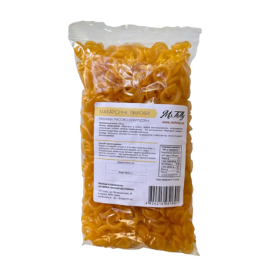 Макарони Равлики рисово- кукурудзяні Ms.Tally, 300г
