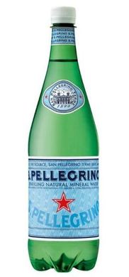 Вода мінеральна San Pellegrino натуральної газації, 1л