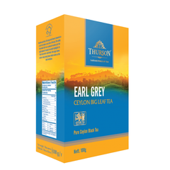 Чай Thurson чорний Earl Grey, 100г