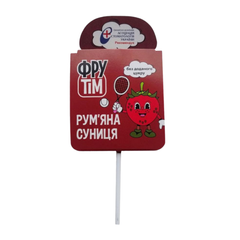 Льодяники без цукру ФруТім Суниця, 10г