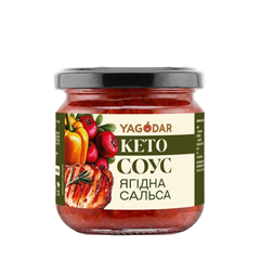 Соус Keto Ягідна сальса Yagodar, 210г