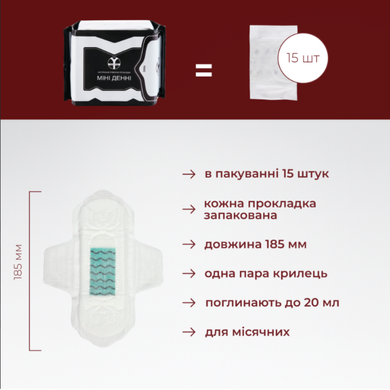 Прокладки міні денні Feel Fine, 15шт