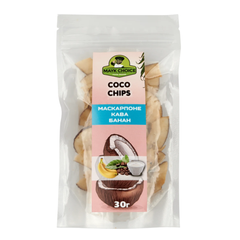 Чіпси кокосові маскарпоне кава банан Mayk Choice, 30г