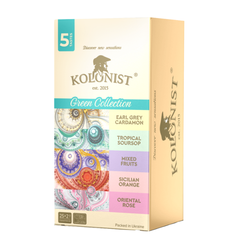 Чай Kolonist "Green Collection", 25*2г