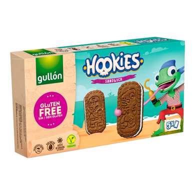 Печенье Gullon безглютеновое Hookies Sandwich, 230г