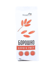Борошно бурого рису MANTeca, 500г