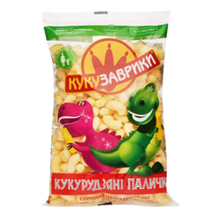 Кукурудзяні палички не глазуровані Кукузаврики Екород, 150г