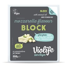 Сыр веганский, вкус Моцарелла Violife, 200г