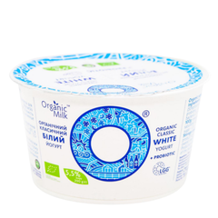 Йогурт білий термостатний органічний 5,5% Organic Milk, 200г