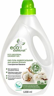 Гель ECO Control для прання універсальний, 1200мл