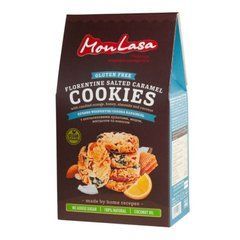 Печиво безглютенове Флорентіні солона карамель MonLasa, 120г